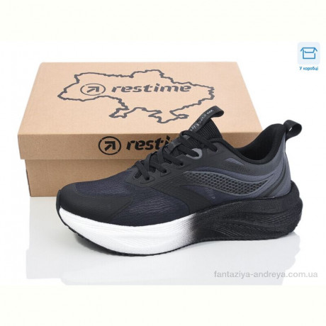 Кроссовки Restime AML25446 black-grey