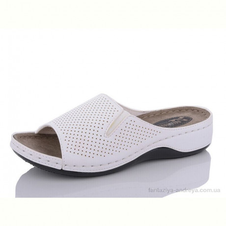 Шлепки Sali-2 101 білий