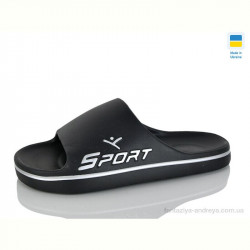 Шлепки M&L Alex13 B107 чорний