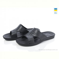 Шлепки Golden Lion Сітроен чорний