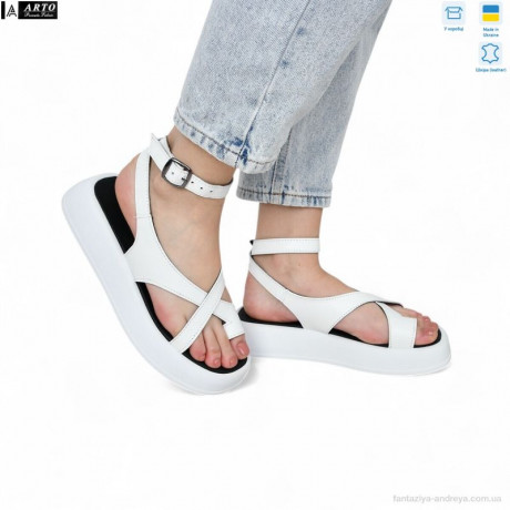Босоножки ARTO 0110 білий к.