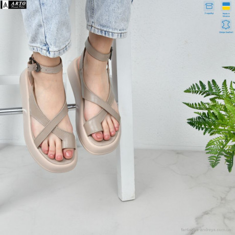 Босоножки ARTO 0110 латте к.