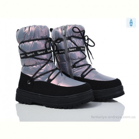 Дутики Ok Shoes T10898B purple