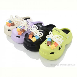 Кроксы Deshman 503-3 піна mix