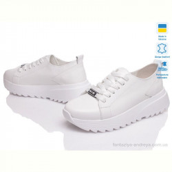 Кроссовки Prime-Opt Paradize MR-3021-108 белая кожа