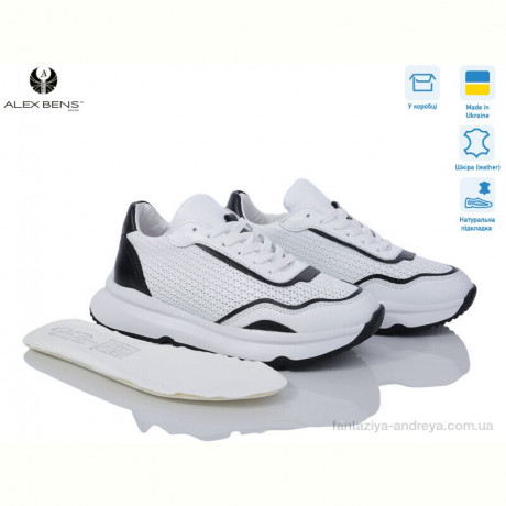Кроссовки Alex Bens 102522-06 білий