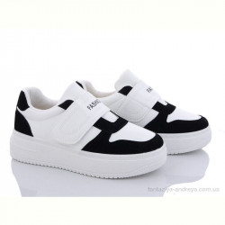 Кроссовки Violeta 150-29 white-black