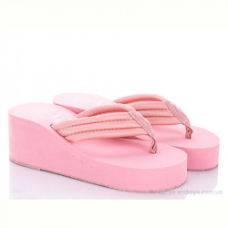 Шлепки Diana 847 рожевый РОЗПРОДАЖ 1 ПАРА РОЗМІР 37