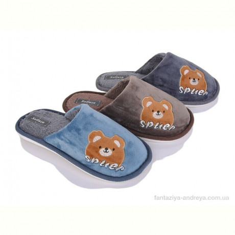 Тапки Elmob L1846 mix