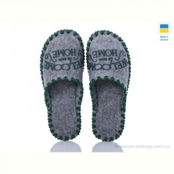 Тапки Active 175 сірий закр.