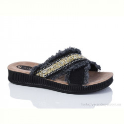 Шлепки Sali-2 252-99 чорний
