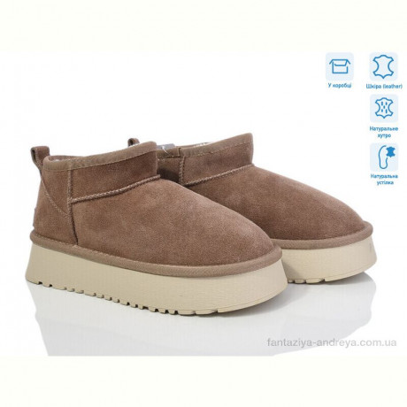 Угги Violeta M6118-5 d.khaki