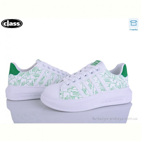 Кроссовки Wei Wei-Class SS1853 white-green