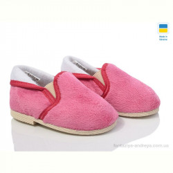 Тапки LiBang 1013 рожевий велюр