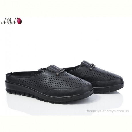 Шлепки Aba 0ABA02-1 black