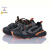 Кроссовки Clibee-Doremi A503139 black-orange фліс