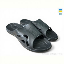 Шлепки Rai shoes Підкова чорний