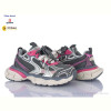 Кроссовки Clibee-Doremi A503139 grey-pink фліс