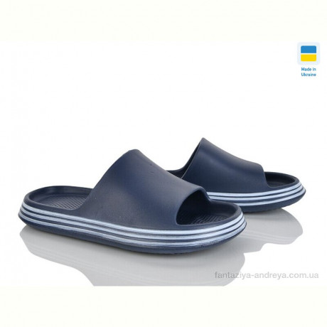 Шлепки Rai shoes E236 синій