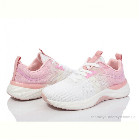 Кроссовки Violeta 149-59 white-pink