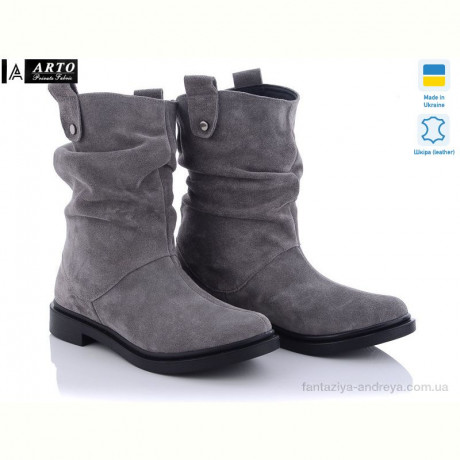 Ботинки ARTO 1002 сер.з.