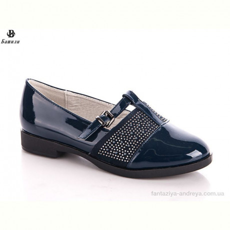 Туфли Башили 5066-3 blue SMALL
