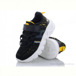 Кроссовки Эльффей 19118В -Z черно-желтый