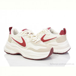 Кроссовки Violeta 172-41 beige-red
