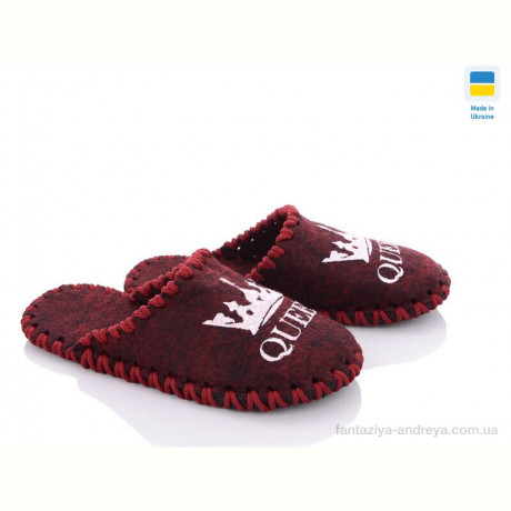 Тапки Active 201W бордовий