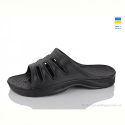 Шлепки Inblue Краб чорний