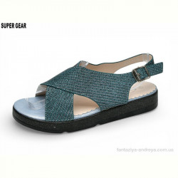 Босоножки Super Gear A228-07 blue