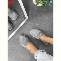 Туфли ARTO 079 сірий з.