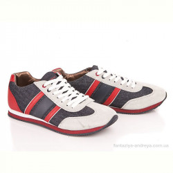 Кроссовки Veer-Demax A2567-1 navy-red