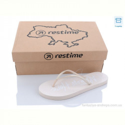 Шлепки Restime TWL22025 beige