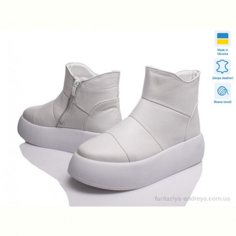 Ботинки Prime-Opt Paradize B-5814 білий зима