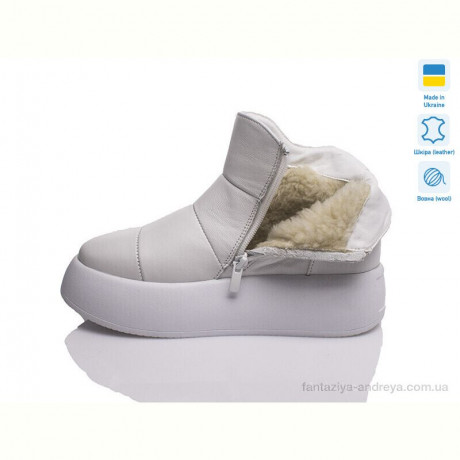 Ботинки Prime-Opt Paradize B-5814 білий зима