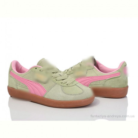 Кроссовки Violeta HD49-1102 green-pink