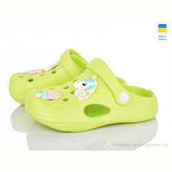 Кроксы Inblue 411 салатовий