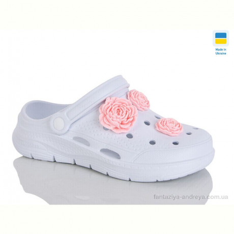 Кроксы Крок 411 білий