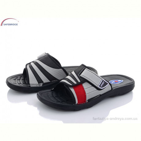 Шлепки Victoria V08-12 серый