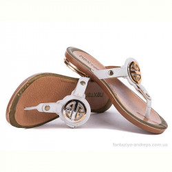 Шлепки Selena 044 белый