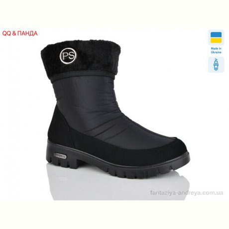 Ботинки QQ&Панда 3404 чорний