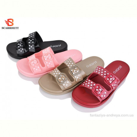 Шлепки SCARRHETT 8613-1 mix