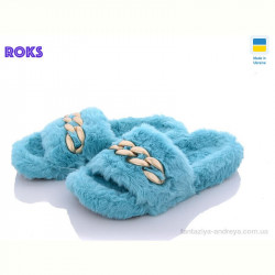 Тапки Roks ED006 бирюзовый