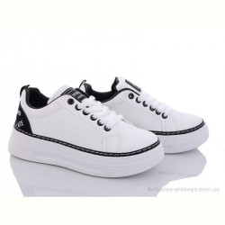 Кроссовки Violeta 9-795 white-black