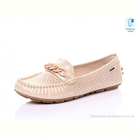 Мокасины AirBut FL676 Gold