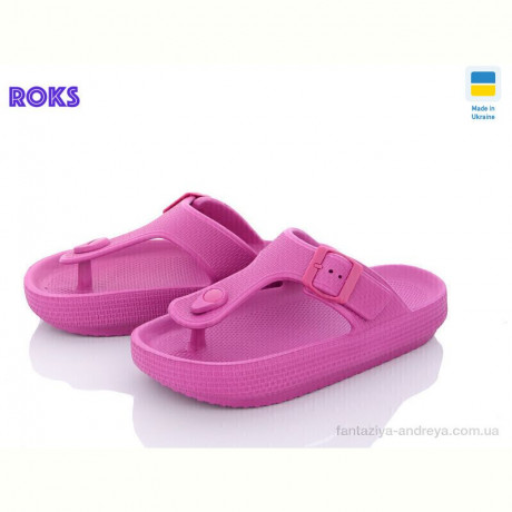 Шлепки Roks Dago 251 ягідний