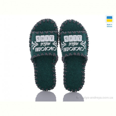 Тапки Active 152W зелений