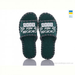 Тапки Active 152W зелений