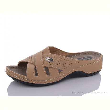Шлепки Sali-2 108 коричневий